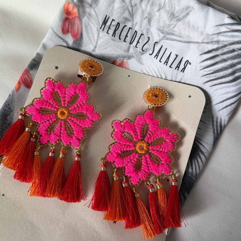 Mercedes Salazar clip on earrings